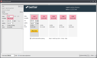 Betting on Betfair Betting on Betfair