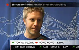 Simon Renstrom CEO RebelBetting